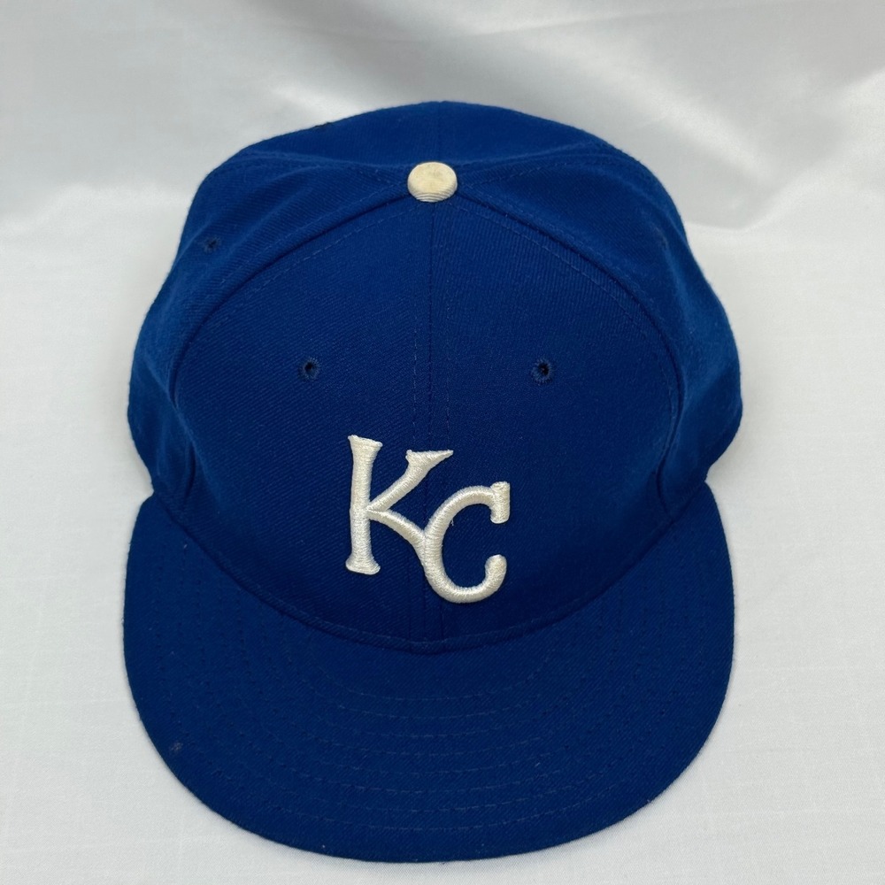 New Era Kansas‎ City Royals MLB Authentic Collection On-Field Fitted Hat 7 1/8 - Picture 2 of 13
